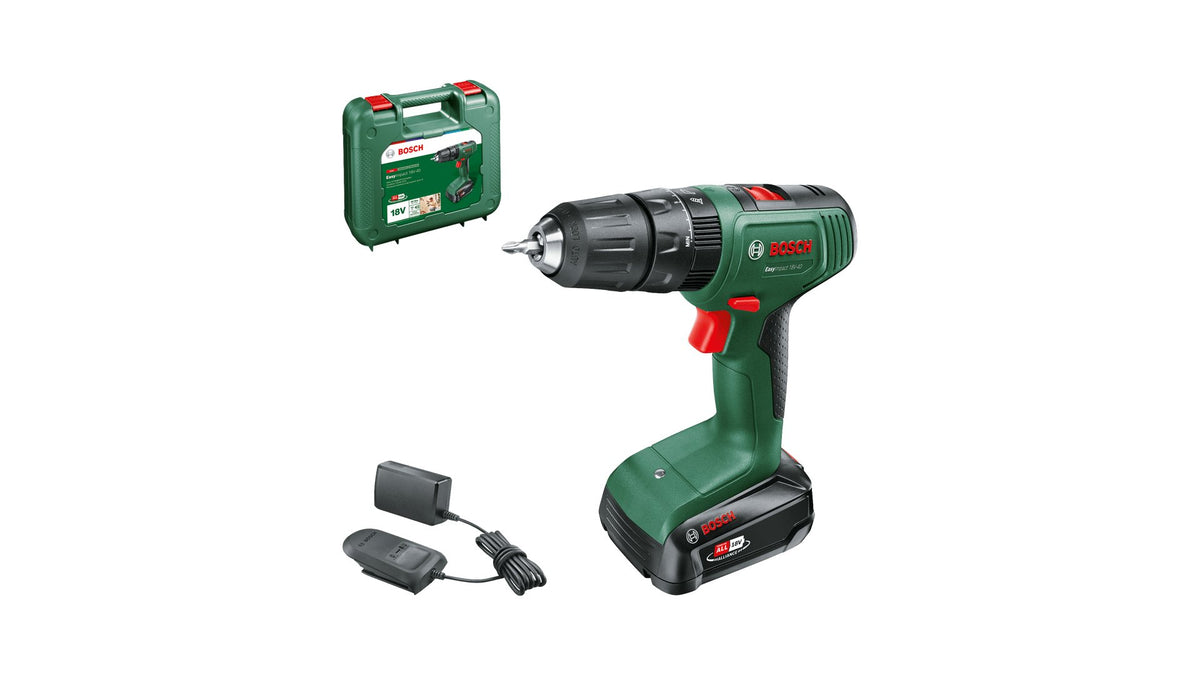 EAN 4053423230710 - Bosch Easy Impact 18V-40 163 RPM Sin llave 1,4 kg Negro, Verde imagen 2