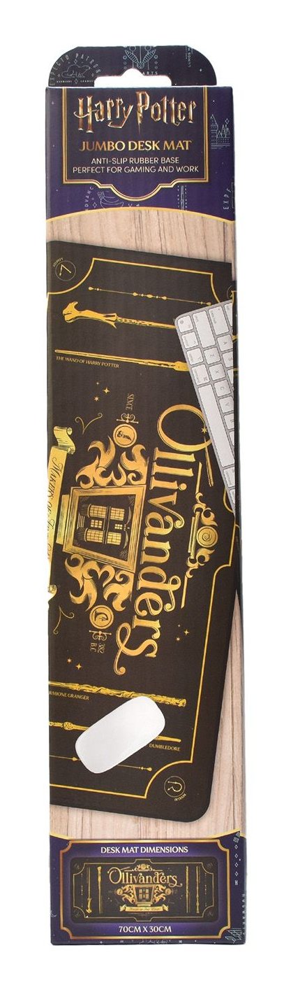 Thumbs Up Hp709671 Protector De Escritorio Neopreno Negro, Oro
