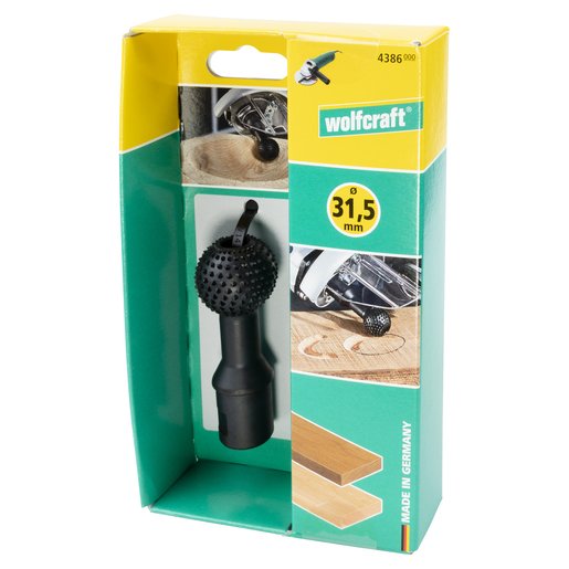 Escofina De Bola Para Amoladora 4386000 Wolfcraft