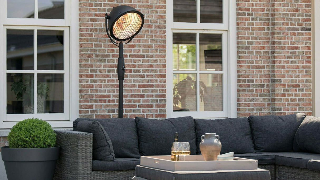 EAN 8718801859247 - Sunred Indus Interior Negro, Marrón 2100 W Calefactor eléctrico halógeno imagen 4