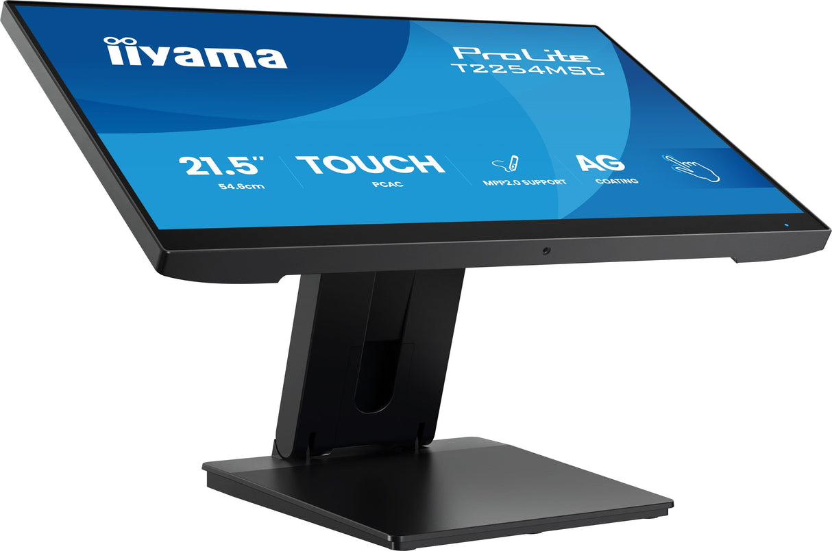 Iiyama 54.6cm 21,5" T2254msc-B2ag 16:9 M-Touch Hdmi+Dp+Usb