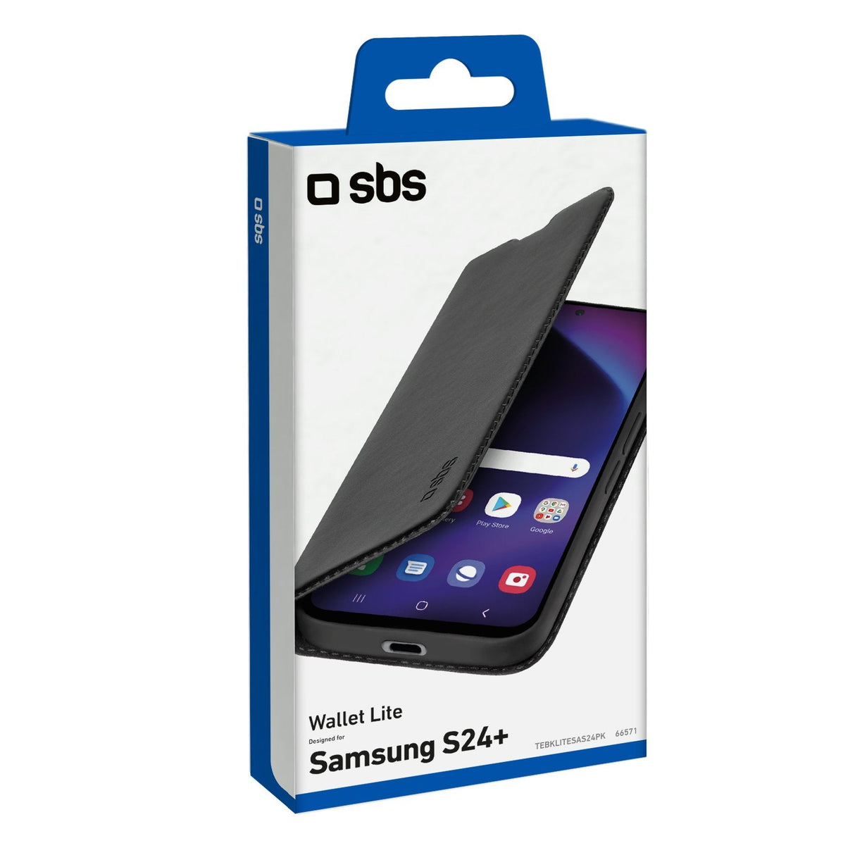 Sbs Book Wallet Lite Galaxy S24+ Schwarz
