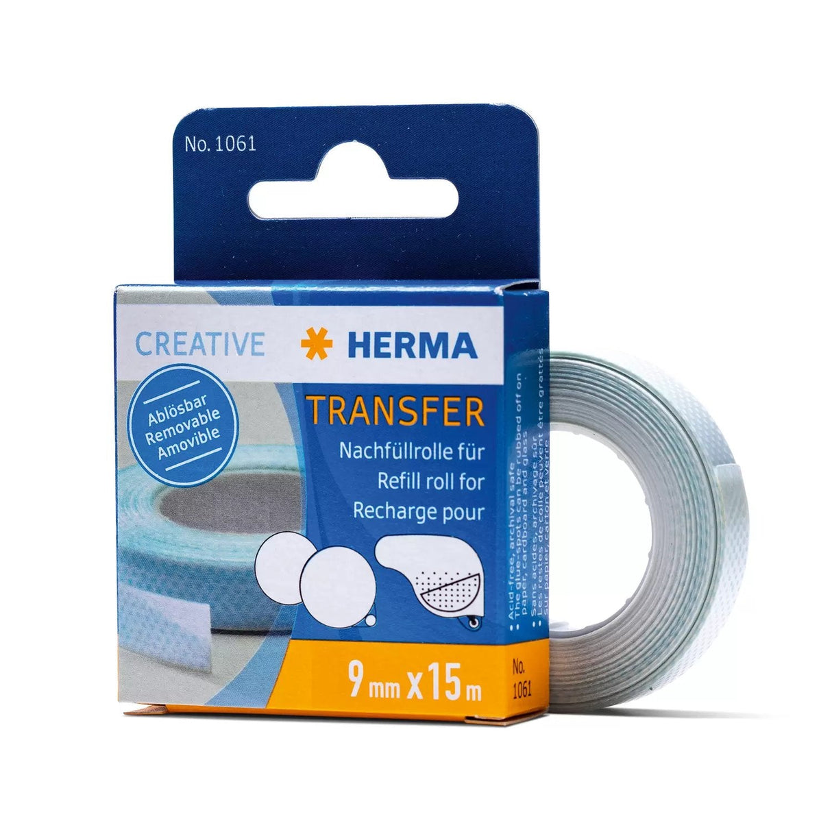 Herma Transfer Refill Pack Removable 1061 Cinta