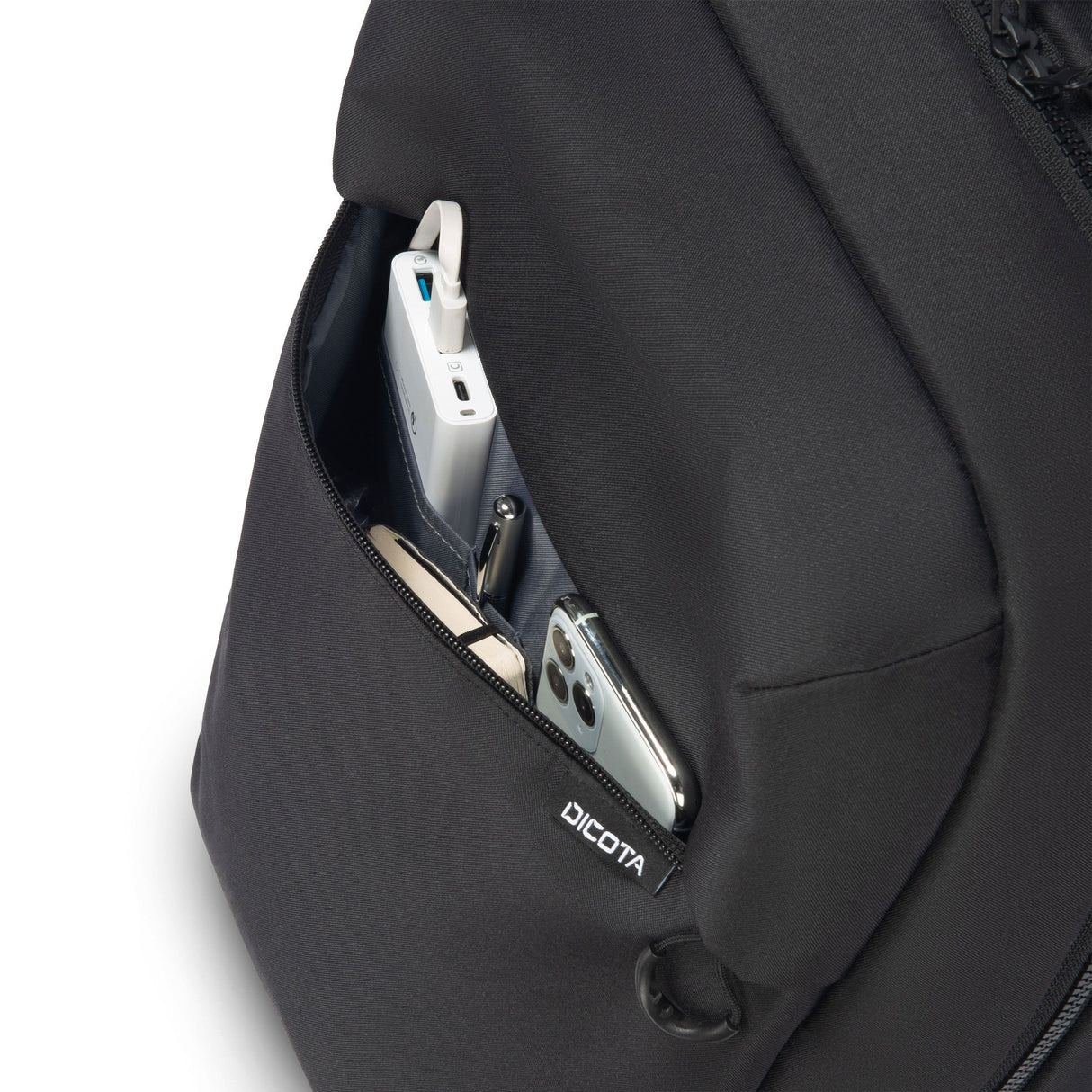 EAN 7640239422131 - DICOTA D32115-RPET maletines para portátil 40,6 cm (16") Mochila Negro imagen 6