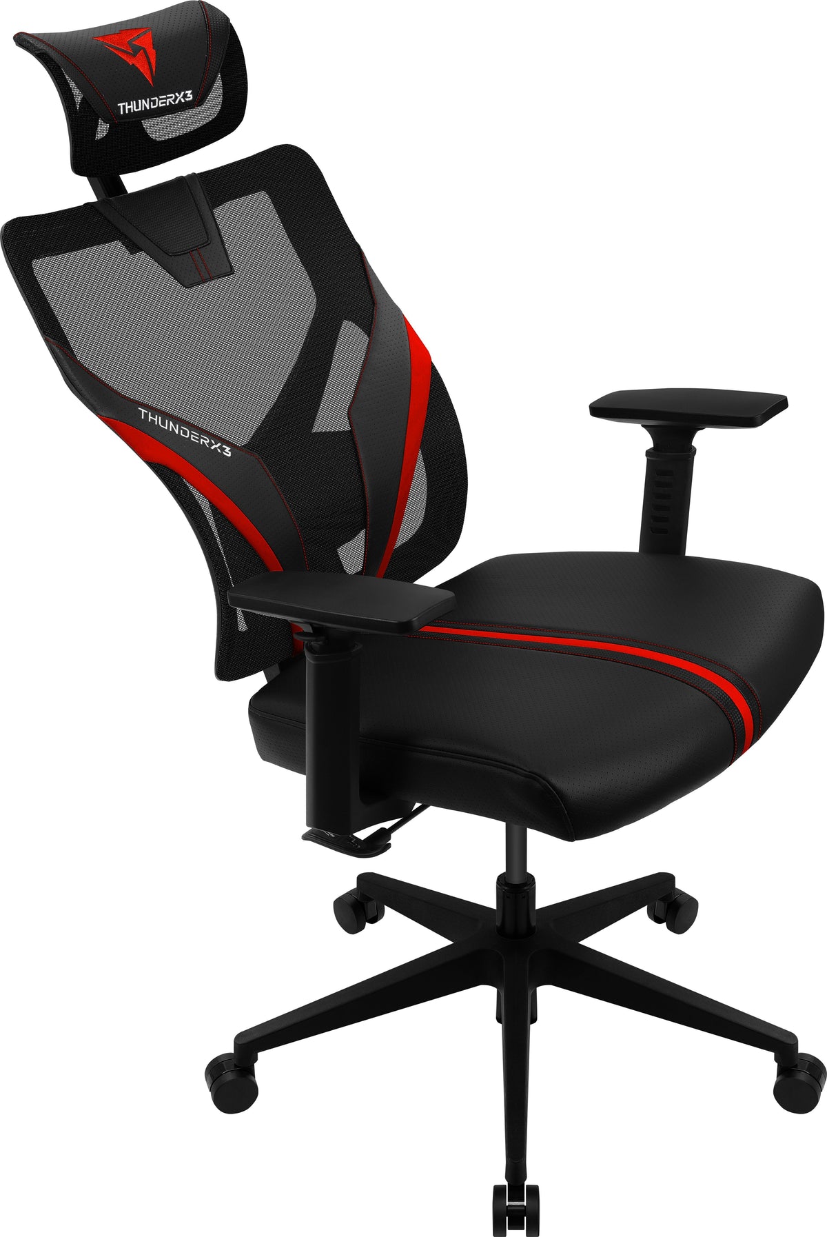 Thunderx3 Yama 1 Silla Gaming Rojo/Negro