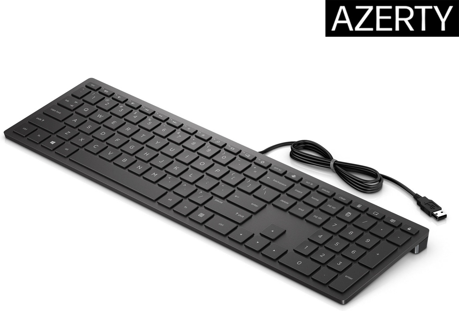 Teclado Hp Pavilion 300 Negro - Español