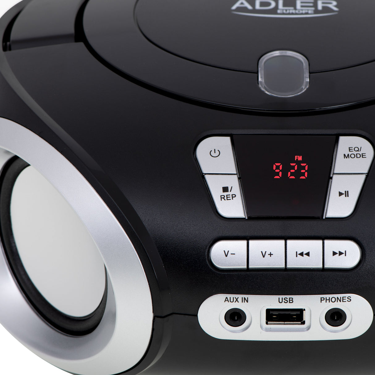 EAN 5902934838580 - Adler AD 1181 reproductor de CD Negro, Plata Reproductor de CD portátil imagen 7