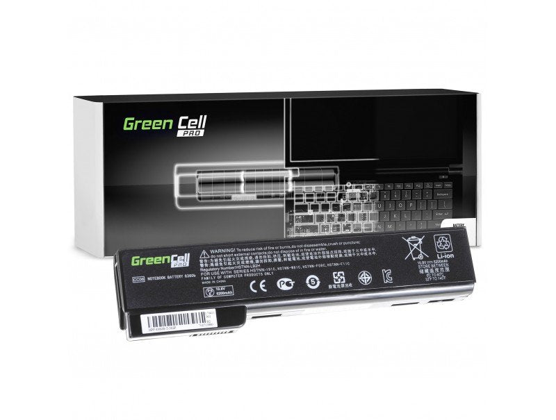 Batería Green Cell Pro Para Hp Elitebook 8460p Probook 6360b 6460b / 11,1v 5200mah