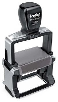 EAN 4003801859149 - Wedo 51 52041 Autoentintado Sello de texto/fecha Metal, Acero inoxidable imagen 1