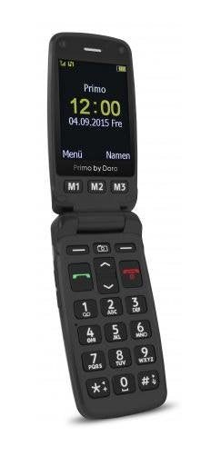 Primo 406 By Doro Plata-Negro