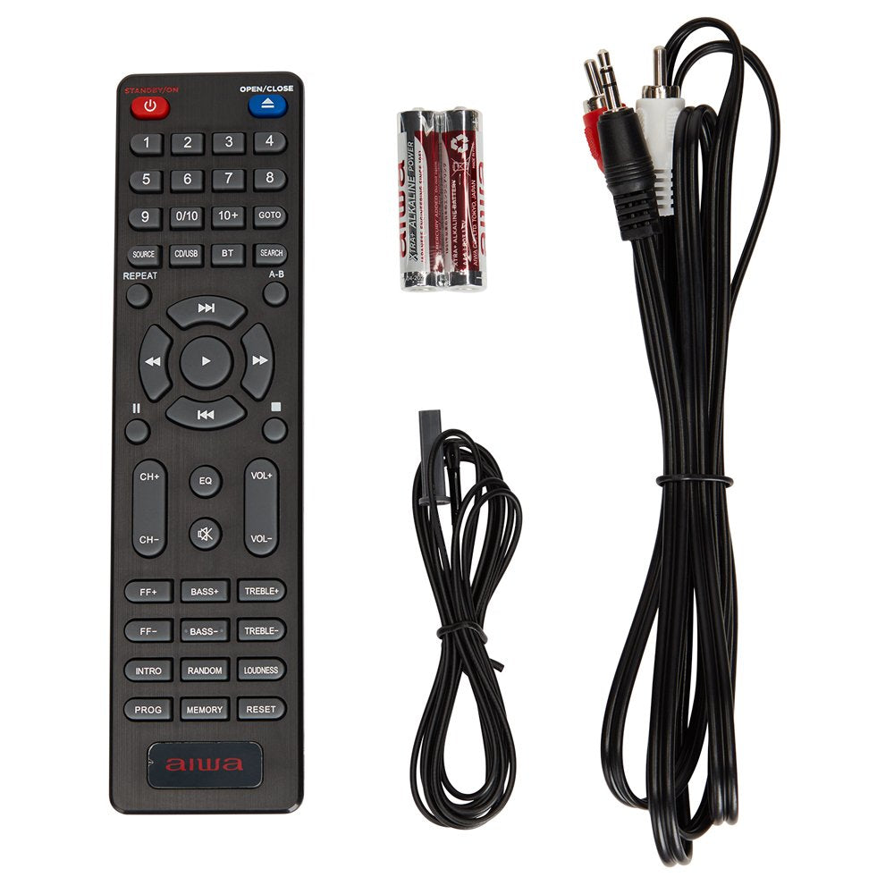 EAN 8435256896558 - Aiwa MSBTU-300 sistema de audio para el hogar Microcadena de música para uso doméstico 20 W Negro imagen 8