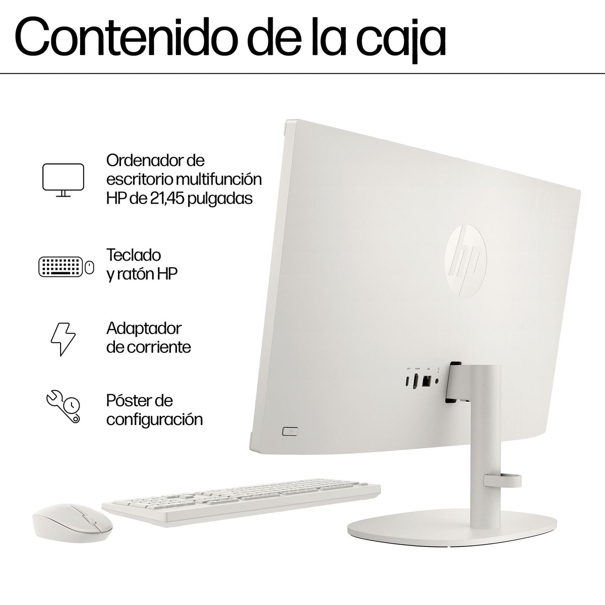 Hp All-In-One 22-Dg0002ns Intel Celeron N100 8gb 256gb Ssd 21.5" Windows 11 Home