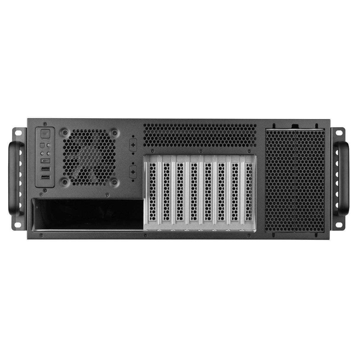 Carcasa De Rack Silverstone Rm46-502-I Negra Sst-Rm46-502-I