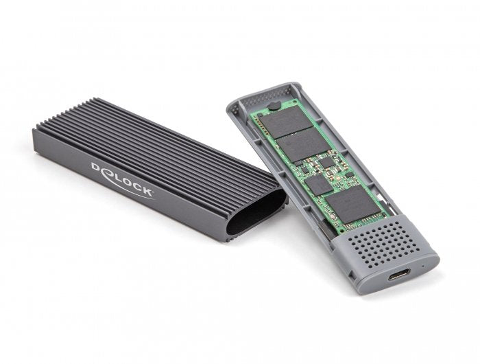Delock 42019 Caja Externa Usb Type-C Para M.2 Nvme Pcie O Sata Ssd - Sin Herramientas