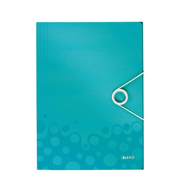 Leitz Eckspanner Wow Din A4 Eisblau
