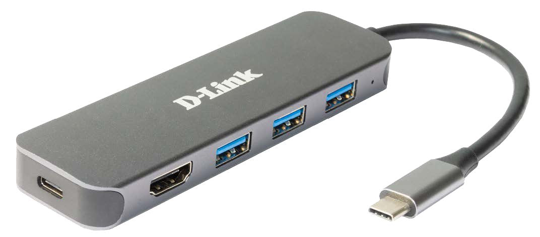 EAN 0790069468605 - D-Link DUB-2333 base para portátil y replicador de puertos Alámbrico USB Tipo C Gris imagen 1