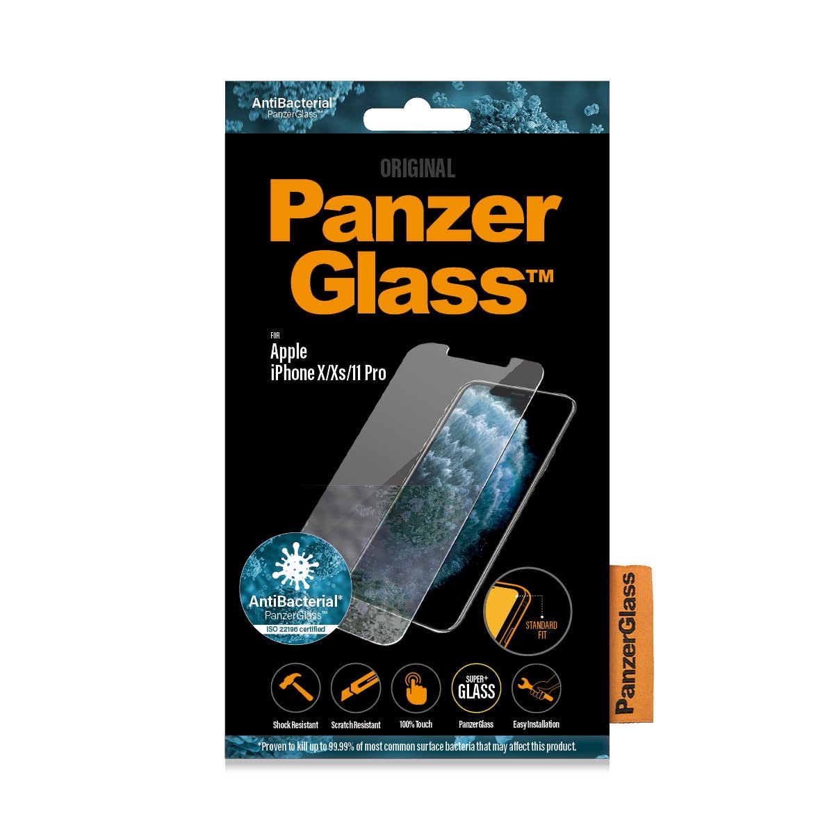 EAN 5711724026614 - PanzerGlass ® Screen Protector iPhone 11 Pro | Xs | X | Standard Fit Protector de pantalla Apple 1 pieza( imagen 2