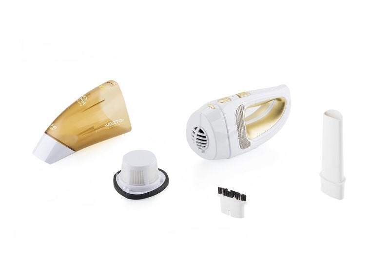 Aspirador Inalámbrico Eta Eta142390000 De Mano Sin Bolsa Verto Ii, Tiempo De Trabajo 15 Min, Depósito De Polvo 0,4 L, Tiempo De Carga 5 H, Blanco Naranja