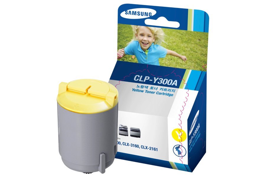 Samsung Clp-Y300a Original Amarillo