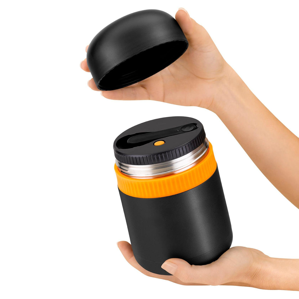 EAN 8411796117643 - BRA Efficient A198101 termo 0,5 L Negro, Naranja imagen 6