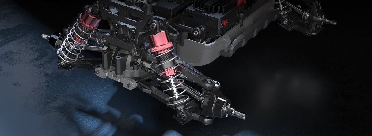 Amewi Rc Auto Hyper Go Truggy Li-Po Akku 1050mah Rojo/14+