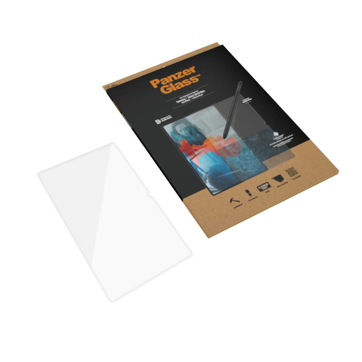 EAN 5711724072895 - PanzerGlass ® Screen Protector Samsung Galaxy Tab S8 Ultra | S9 Ultra | Ultra-Wide Fit Protector de panta imagen 9