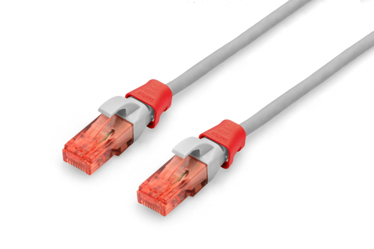 Clips Para Cable Rj 45 Color Rojo, 100 Uds