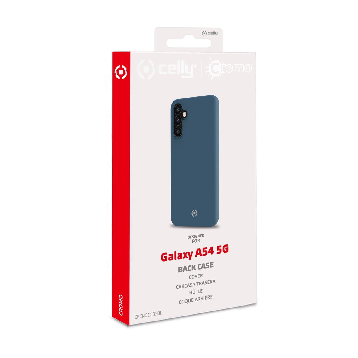 Celly Cromo1037bl Funda Para Samsung Galaxy A54 5g (6.4") Azul