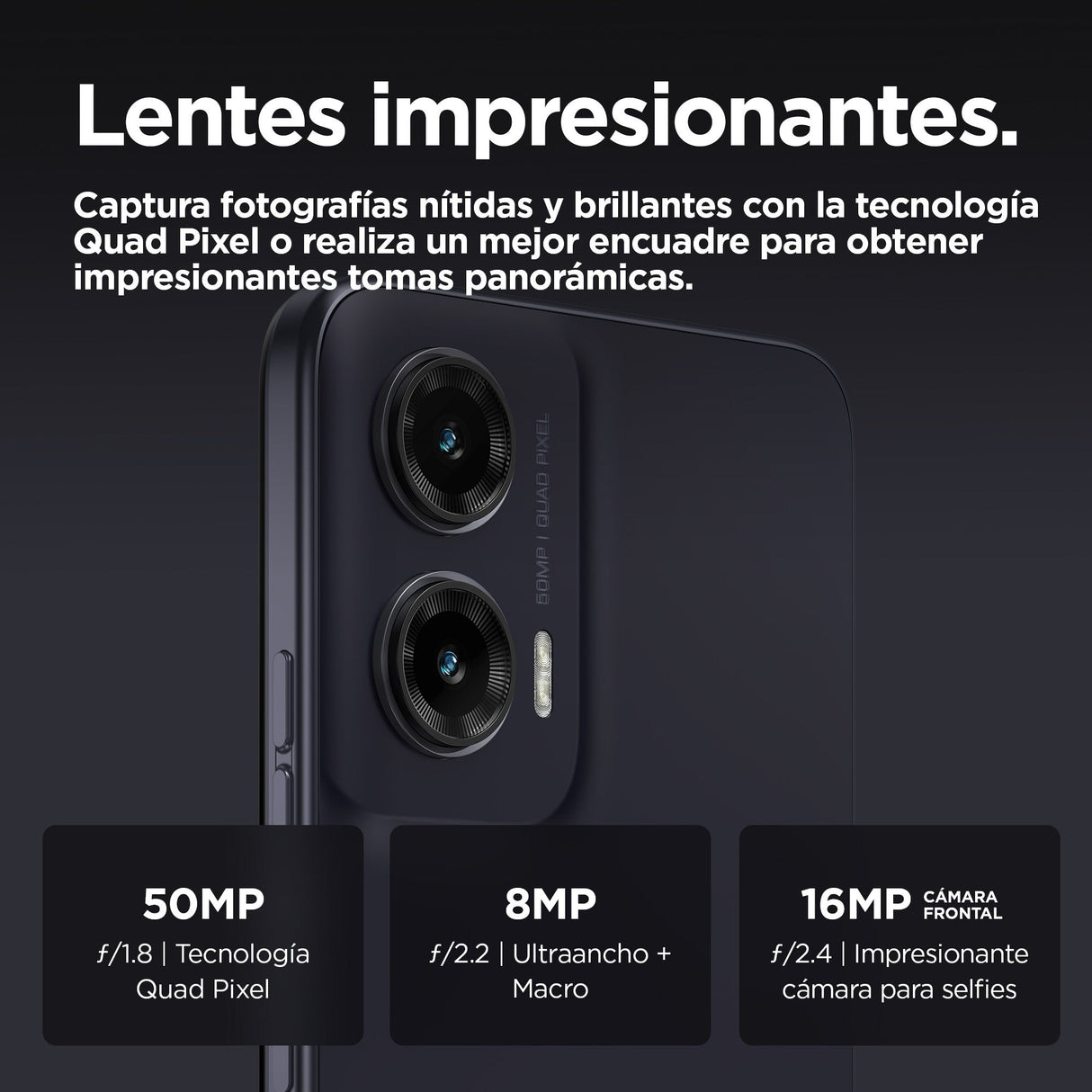 EAN 0840023277733 - Motorola moto G35 5G 17,1 cm (6.72") SIM doble Android 14 USB Tipo C 8 GB 256 GB 5000 mAh Negro imagen 6