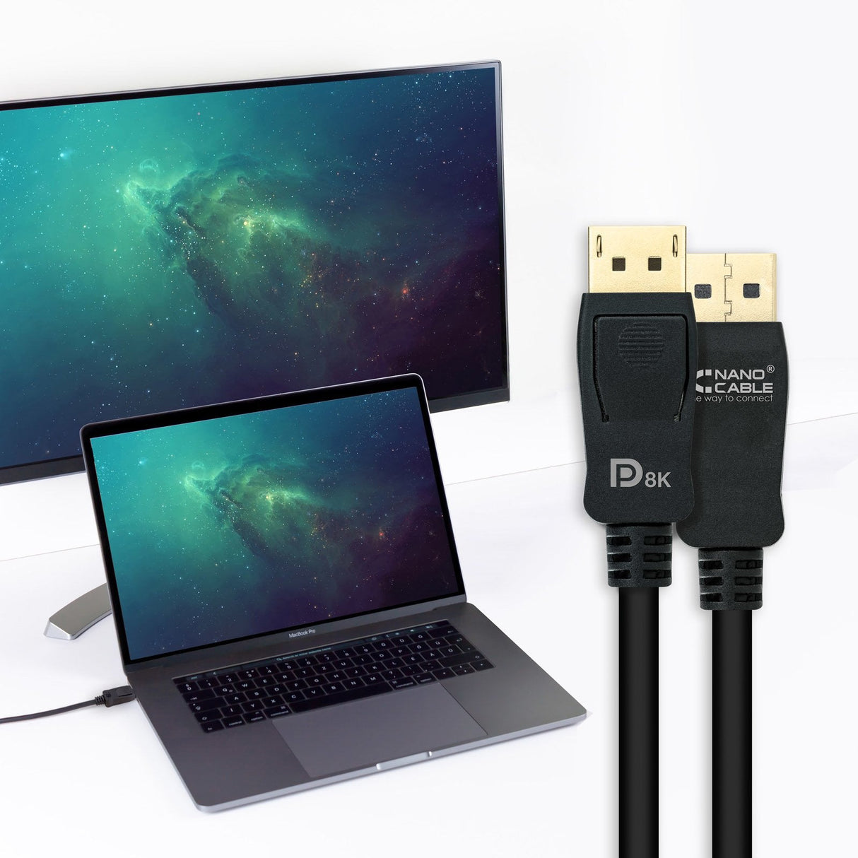 EAN 8433281010826 - Nanocable 10.15.2500 cable DisplayPort 0,5 m imagen 6