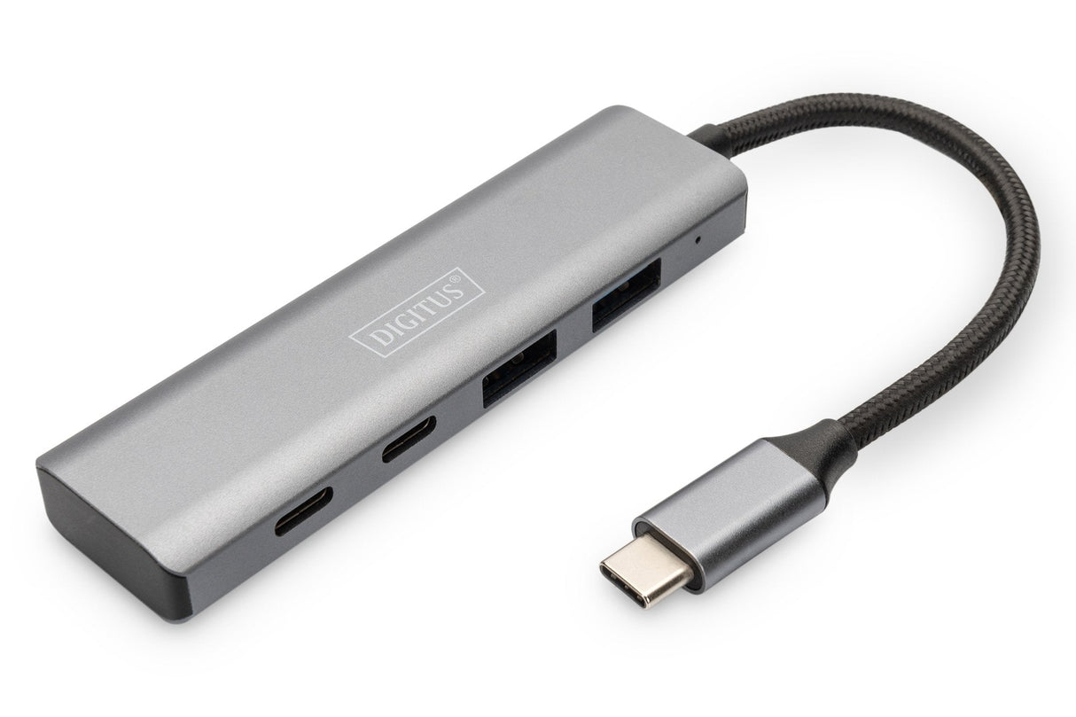 Digitus Usb-C 4 Port Hub 2x Usb-A + 2x Usb-C Gen2
