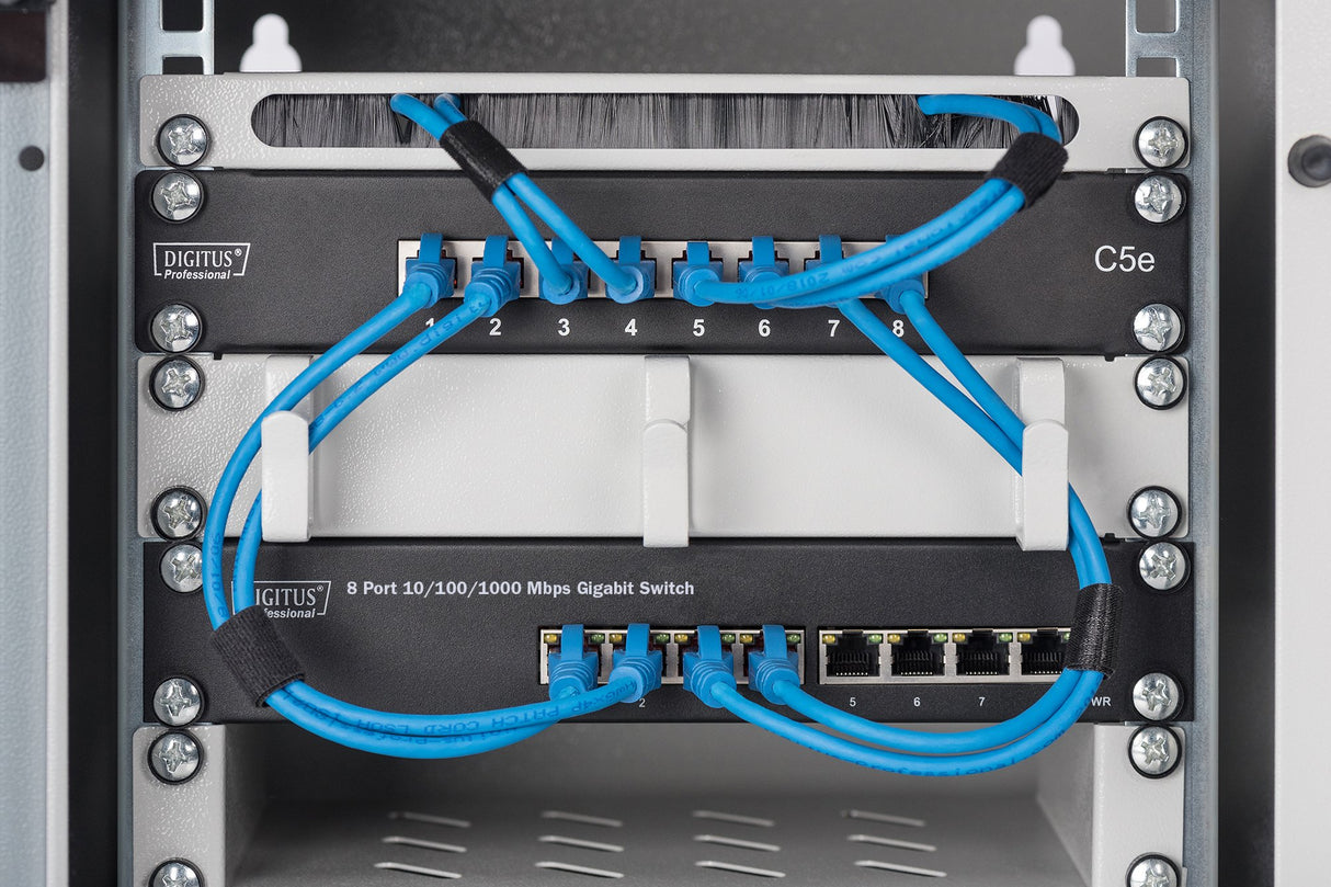 EAN 4016032509288 - Digitus DN-80114-1 switch No administrado Gigabit Ethernet (10/100/1000) 1U Gris imagen 2