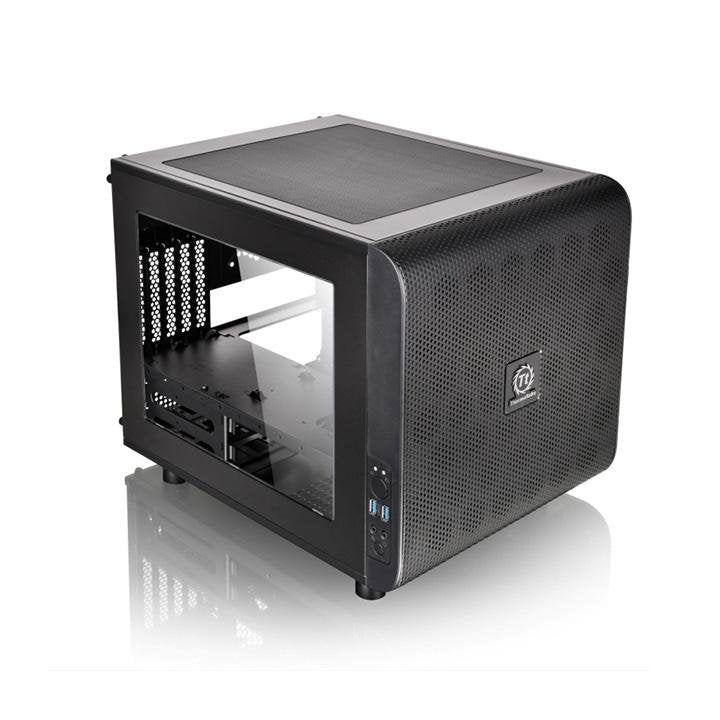 Caja Pc Thermaltake Core V21 Negro Con Ventana