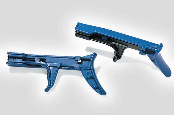 Hellermanntyton Mk21 Kabelbinderzange Azul Negro
