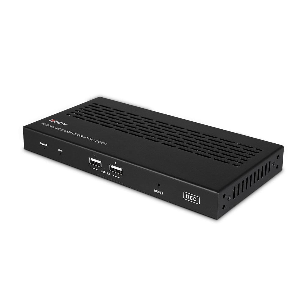 EAN 4002888383974 - Lindy 38397 extensor audio/video Receptor AV Negro imagen 5