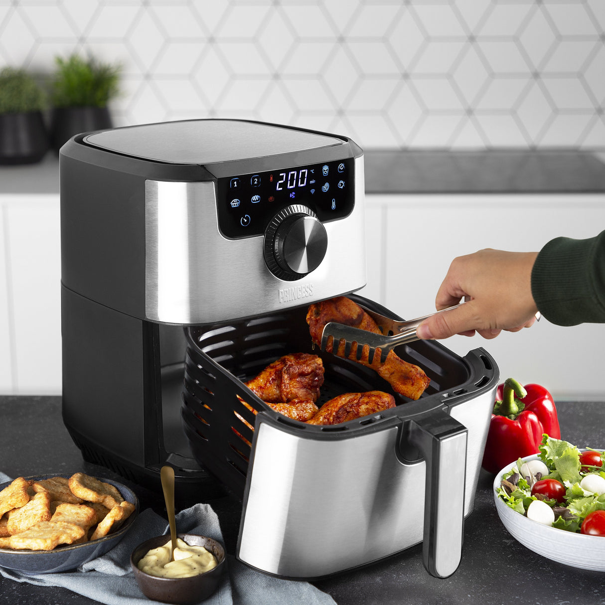 Princess 1820741037 Smarte Freidora De Aire - 4,5 L