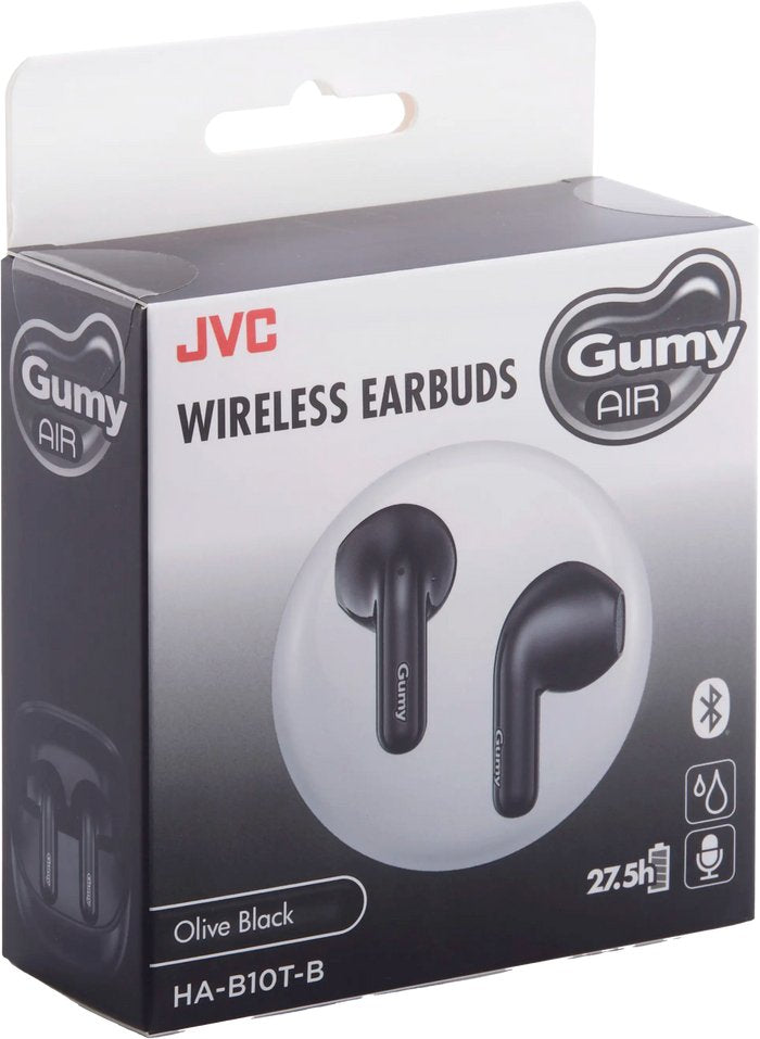 Jvc Auricolari Ha-B10t Auricolari Gumy Olive Black