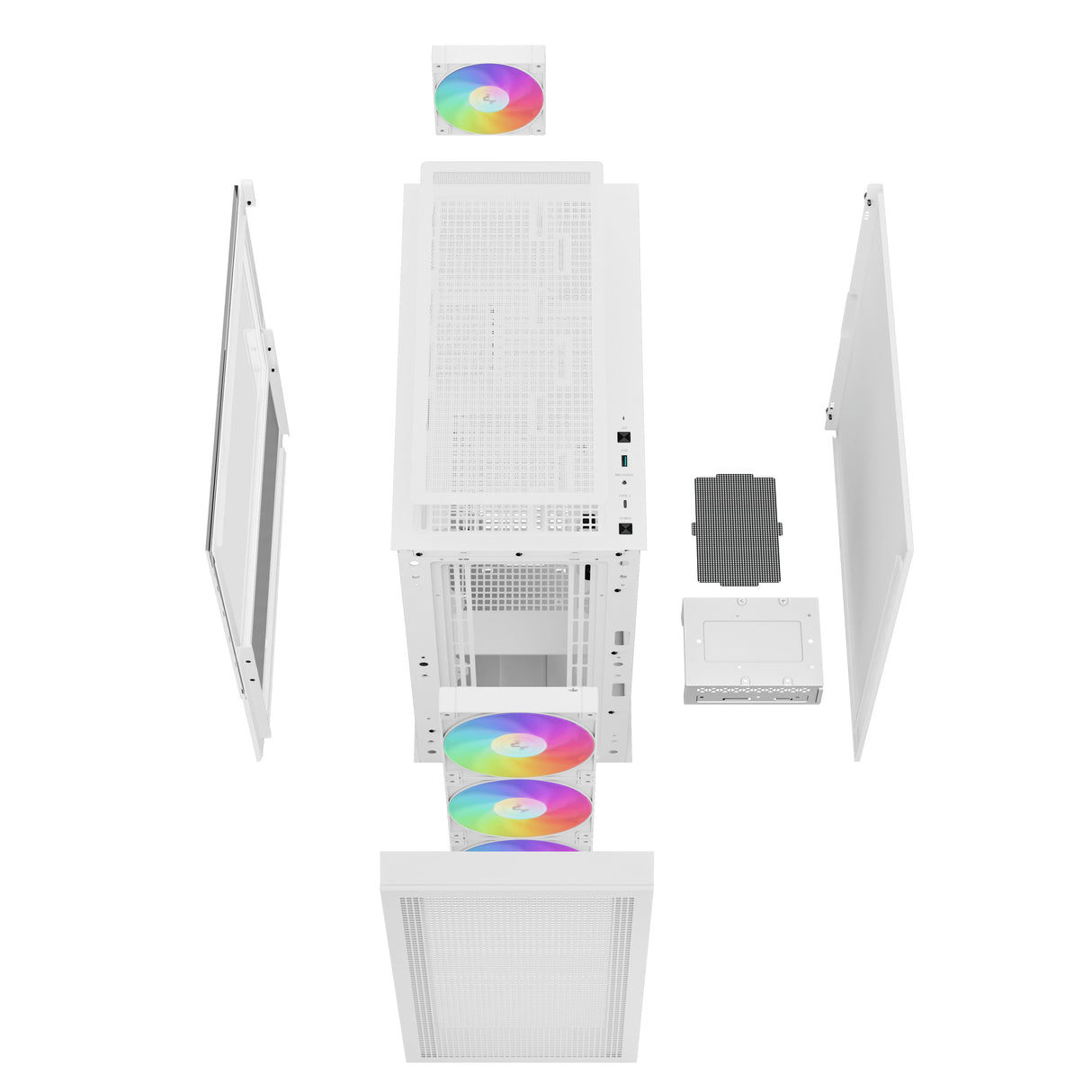 EAN 6933412774907 - DeepCool CH560 WH Midi Tower Blanco imagen 14