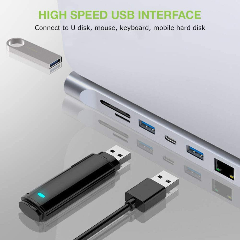 Notebook Docking Statio N Techly Usb-C On Hdmi