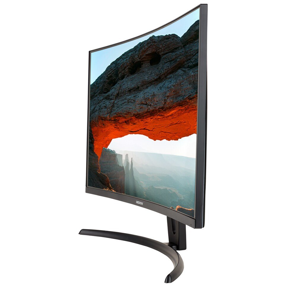 Medion Akoya P52710 Monitor 27" Curvo Fullhd - Respuesta 4ms - 2 Altavoces Integrados - Angulo De Vision 178â° - Hdmi,