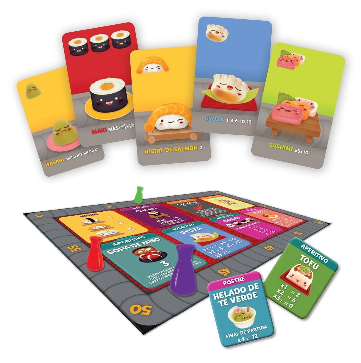 EAN 8436017223880 - Devir Sushi Go Party! Sushi Go Party! 15 min Juego De Cartas Partido imagen 4