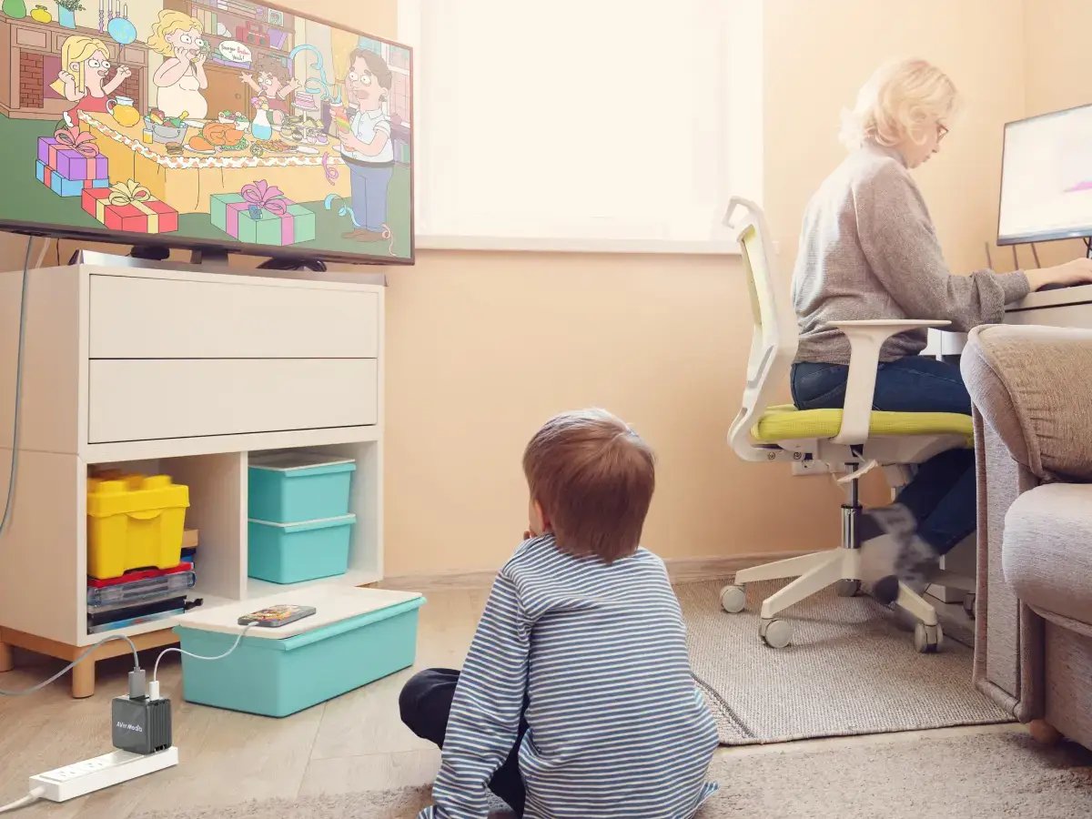 Avermedia Ladedock, Core Go Gc313 Negro, 100w Gan, Hdmi