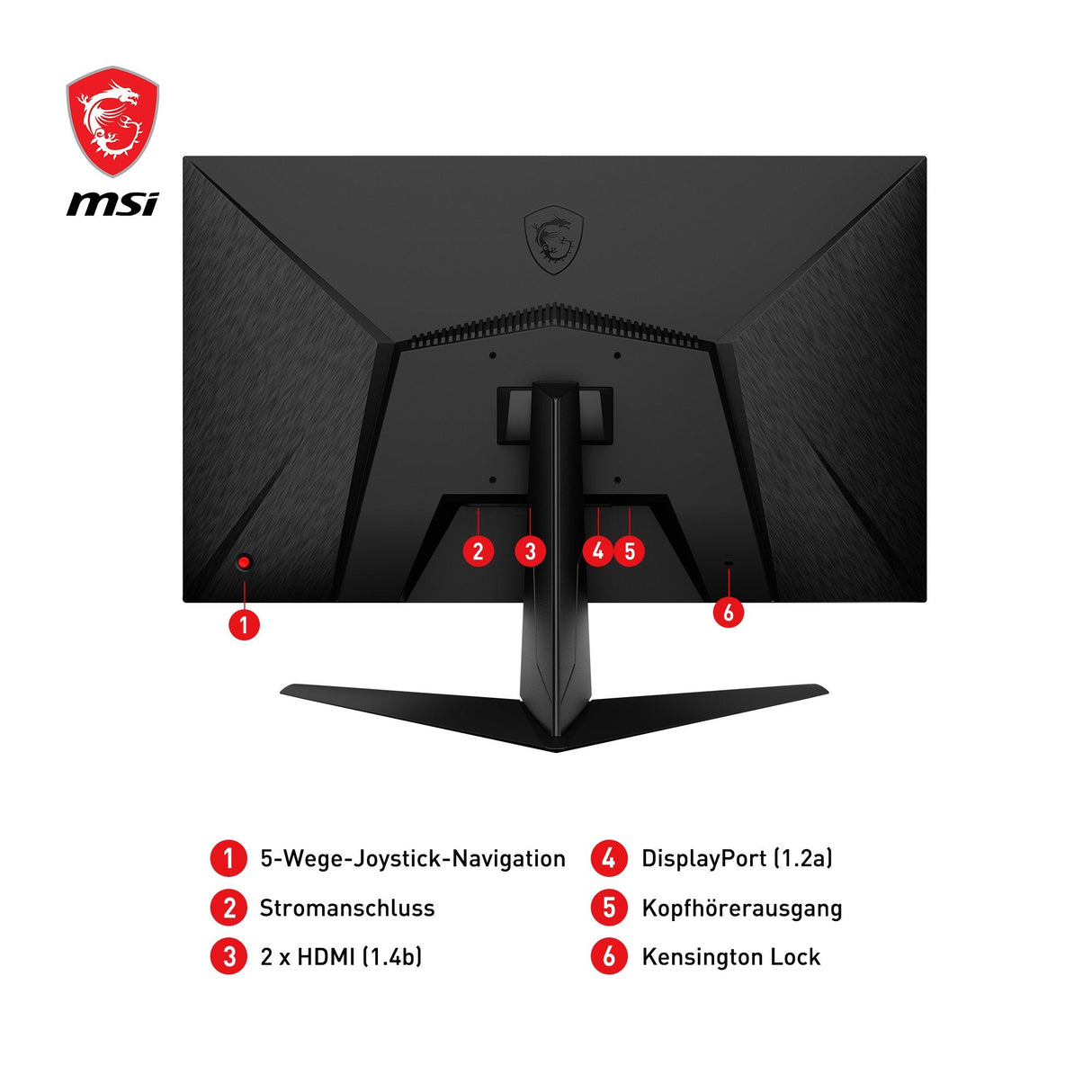 Msi Optix G2712de, 68,6 Cm (27 Zoll), 170hz, Freesync, Ips - Dp, 2xhdmi