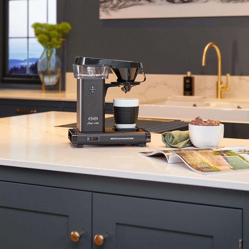 Moccamaster 69221 Cup-One, Kaffeemaschine Filtermaschine, Negro