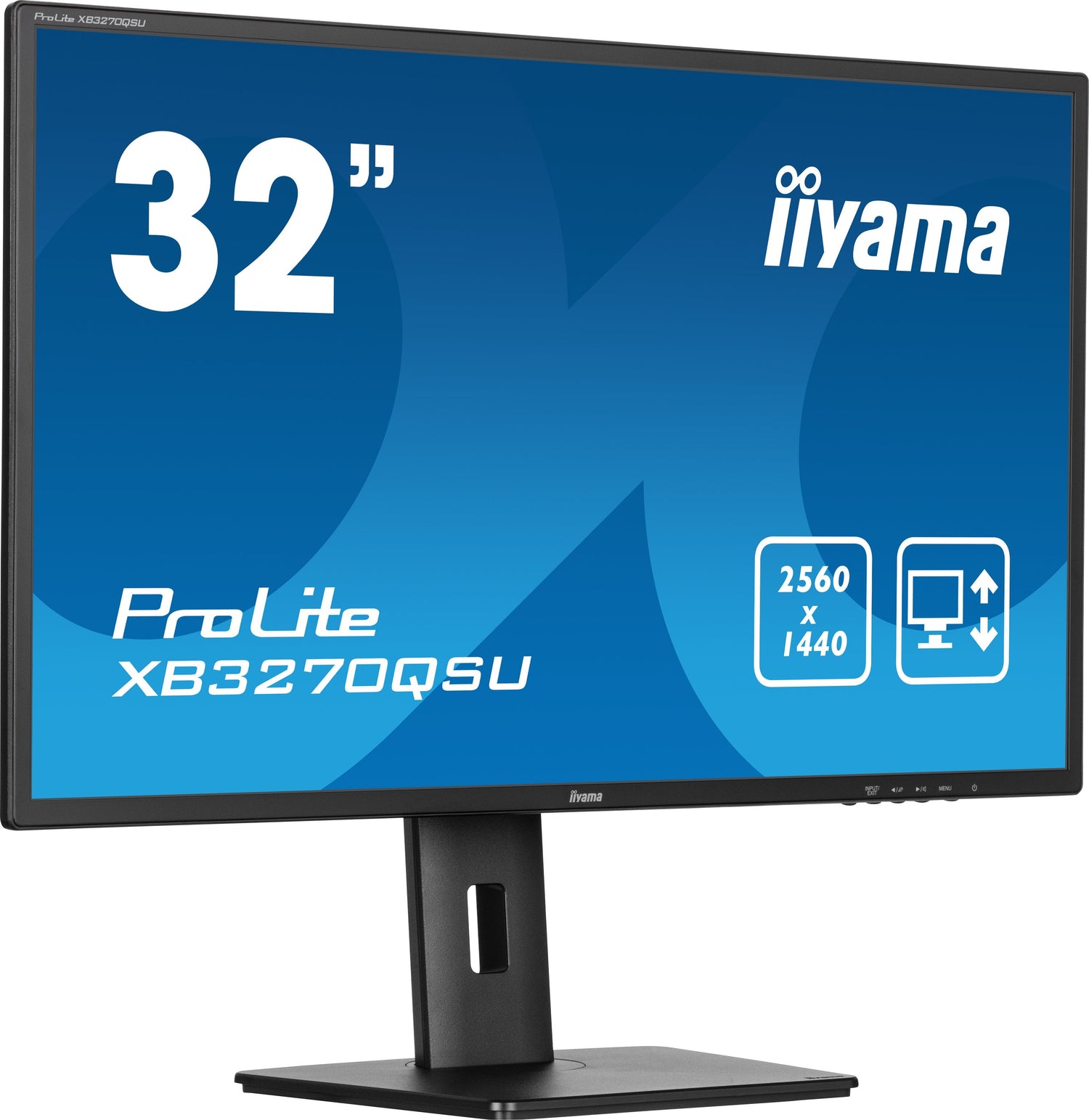 Monitor Iiyama 80.0cm 31,5" Xb3270qsu-B1 16:9 2xhdmi+Dp+3xusb Ips Retail