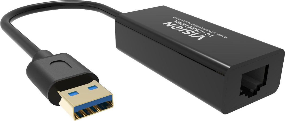 Vision Tc-Usbeth/Bl Adaptador Y Tarjeta De Red Ethernet