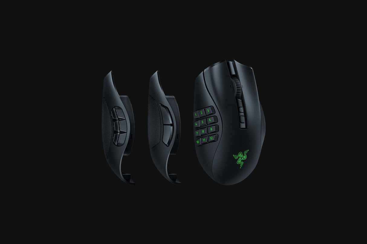 EAN 8886419333890 - Razer Naga V2 Pro ratón Juego mano derecha RF Wireless + Bluetooth + USB Type-C Óptico 30000 DPI imagen 2