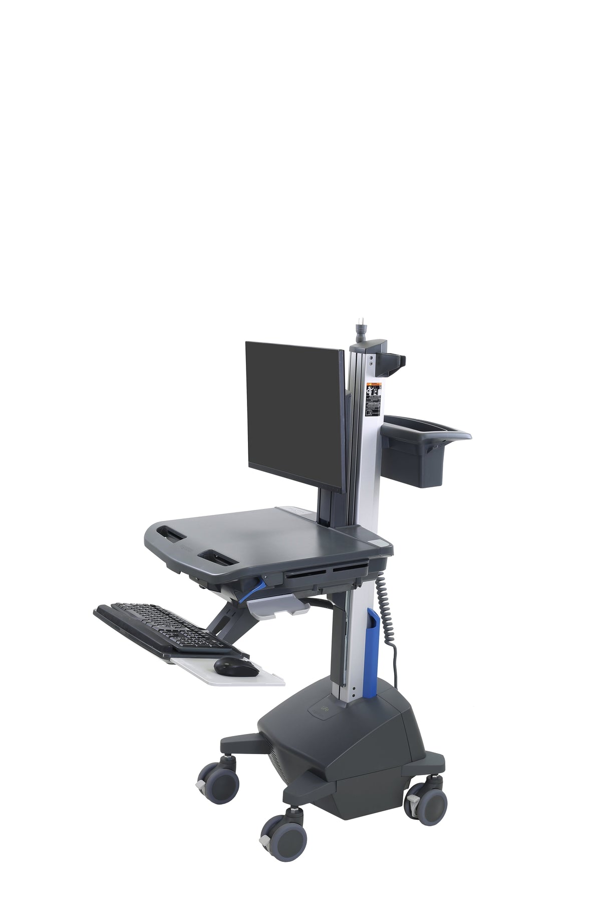 Ergotron Styleview, Cart, Lcd, Pivot, Life, Powered, Eu Sau-Eu, Dark, Grey