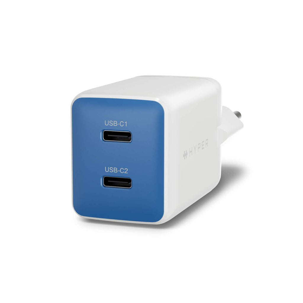 Targus Hyperjuice Flex Netzteil Gan 45w 2x Usb-C Azul