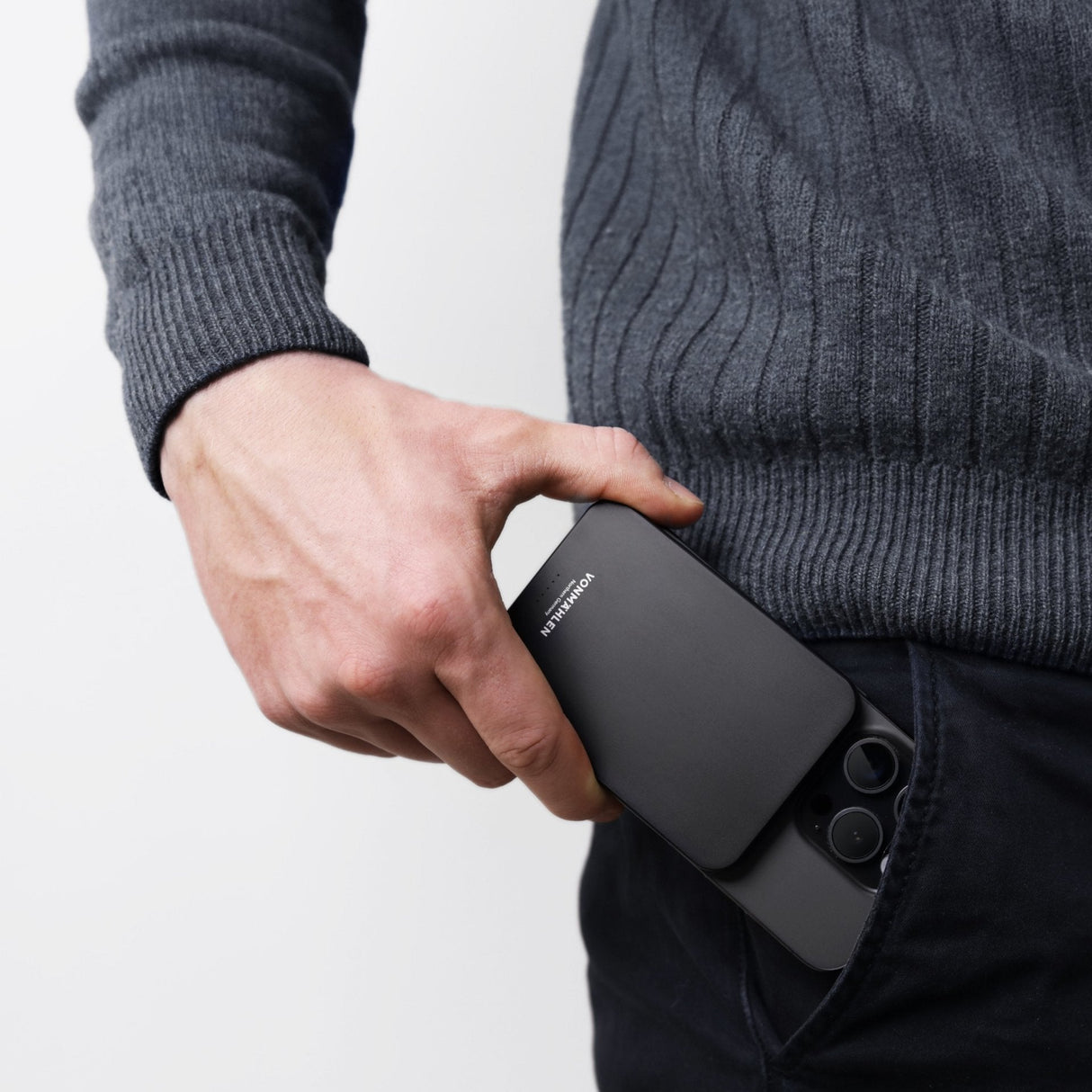 Vonmählen Evergreen Mag Magnetic Powerbank 5.000 Mah Black